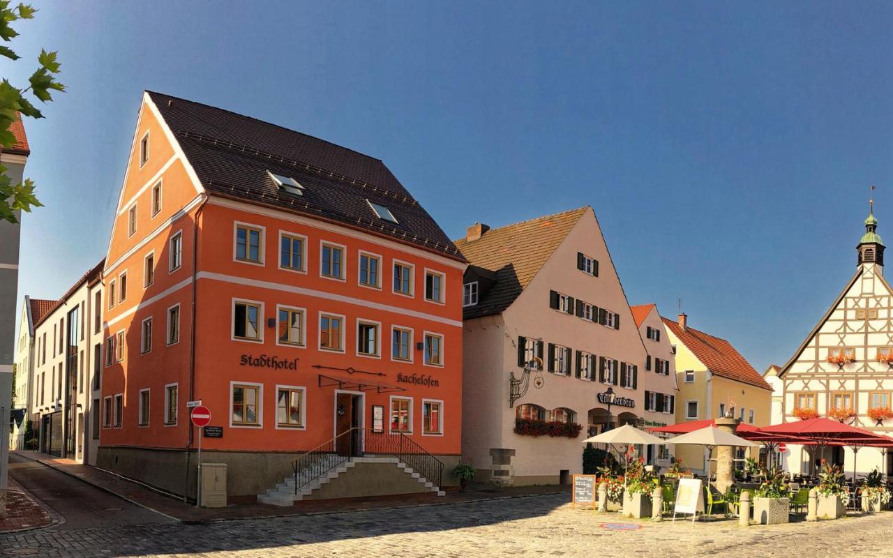 Stadthotel Kachelofen Krumbach Dış mekan fotoğraf